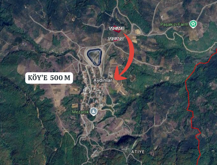 BURSA İZNİK AYDINLAR'DA TOPLAM 9.700  M²  ZEYTİNLİK VE TARLA  SATILIKTIR - BURSA İZNİK fotoğraf 5